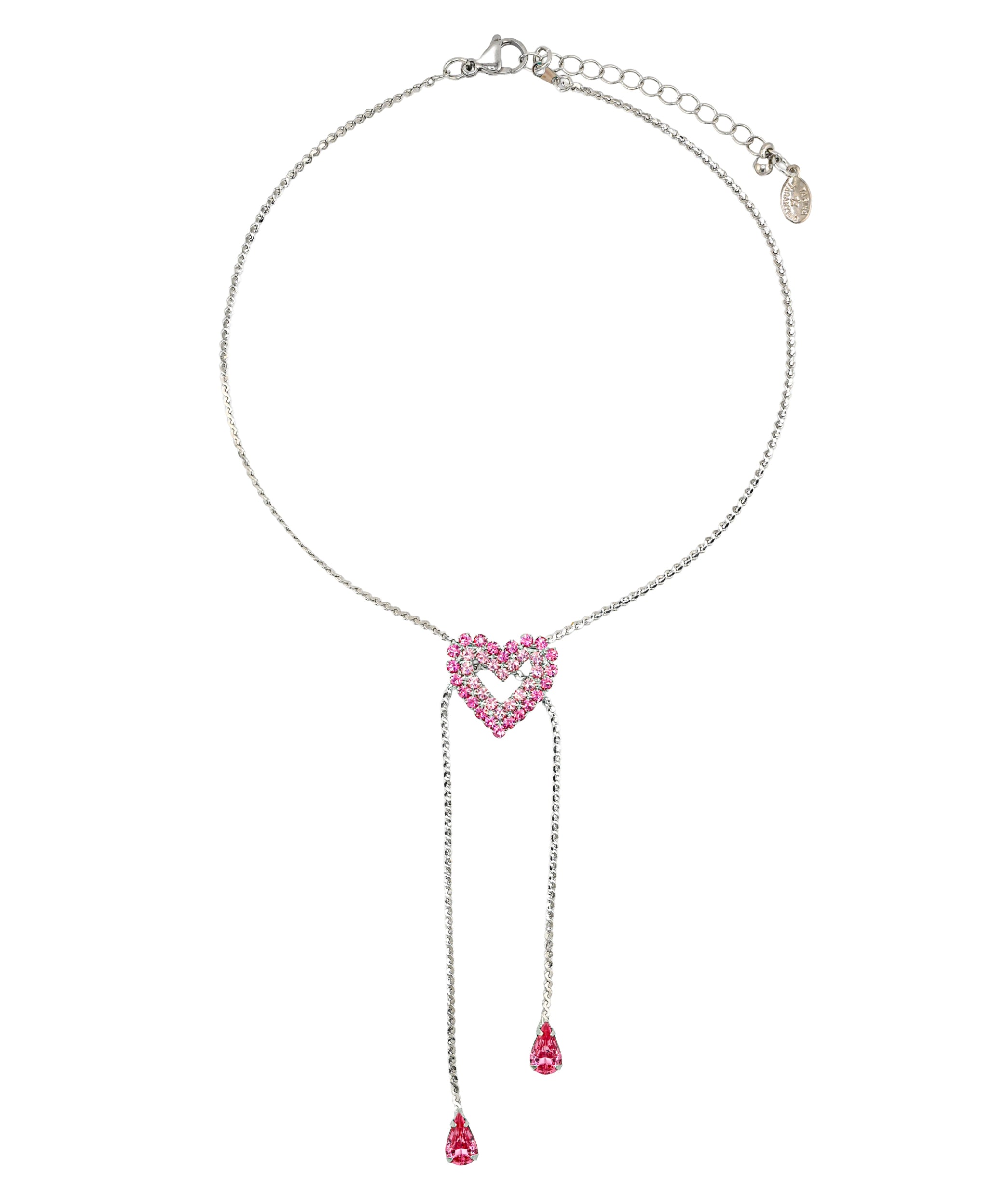 HEART LARIAT NECKLACE