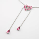HEART LARIAT NECKLACE