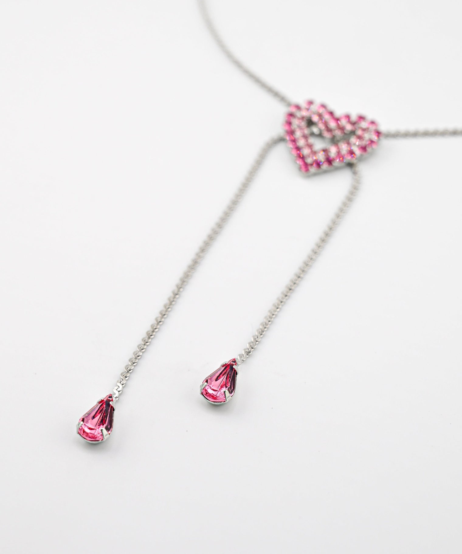 HEART LARIAT NECKLACE