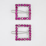Crystal Buckle Hair Clip