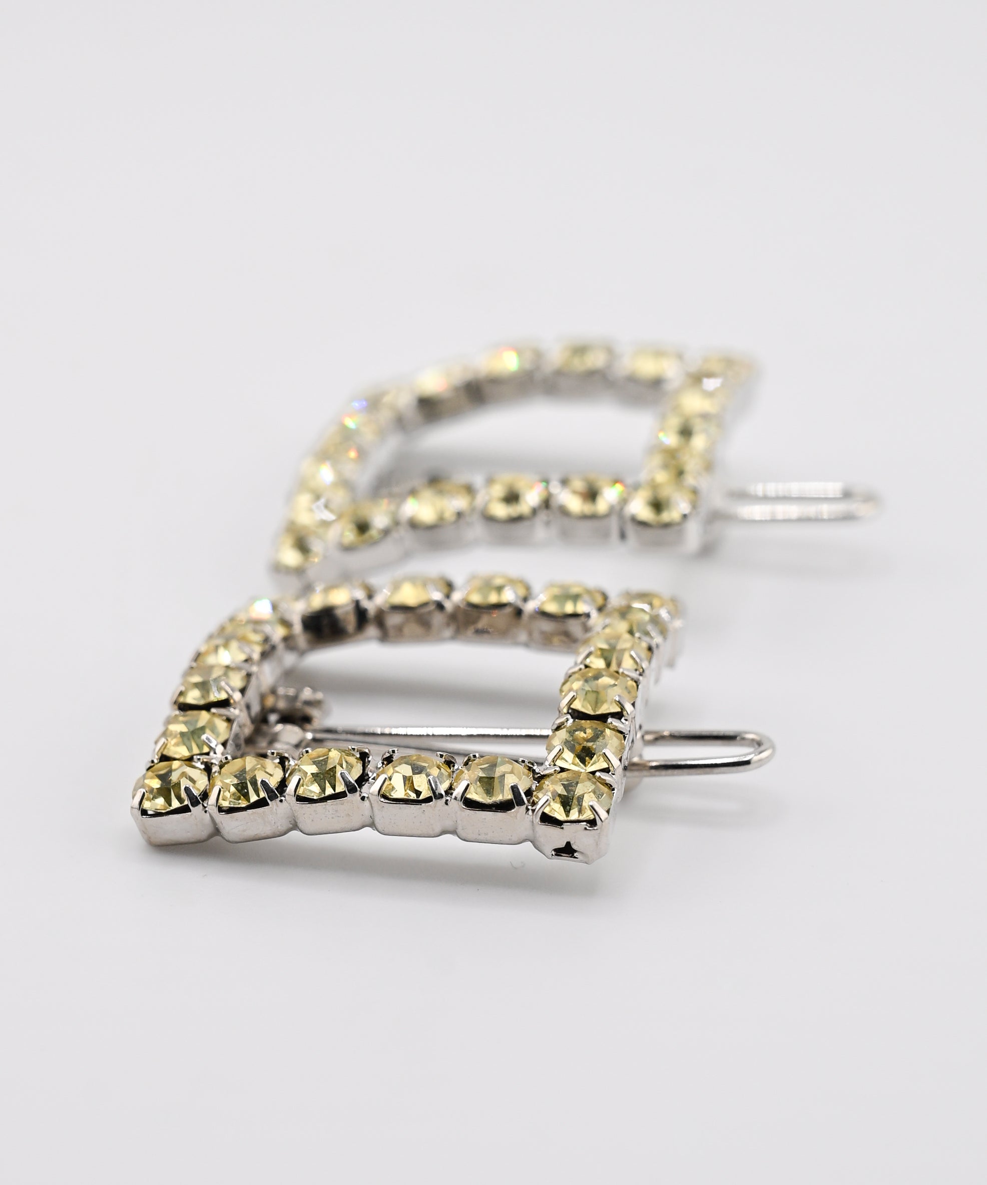 Crystal Buckle Hair Clip