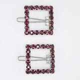 Crystal Buckle Hair Clip