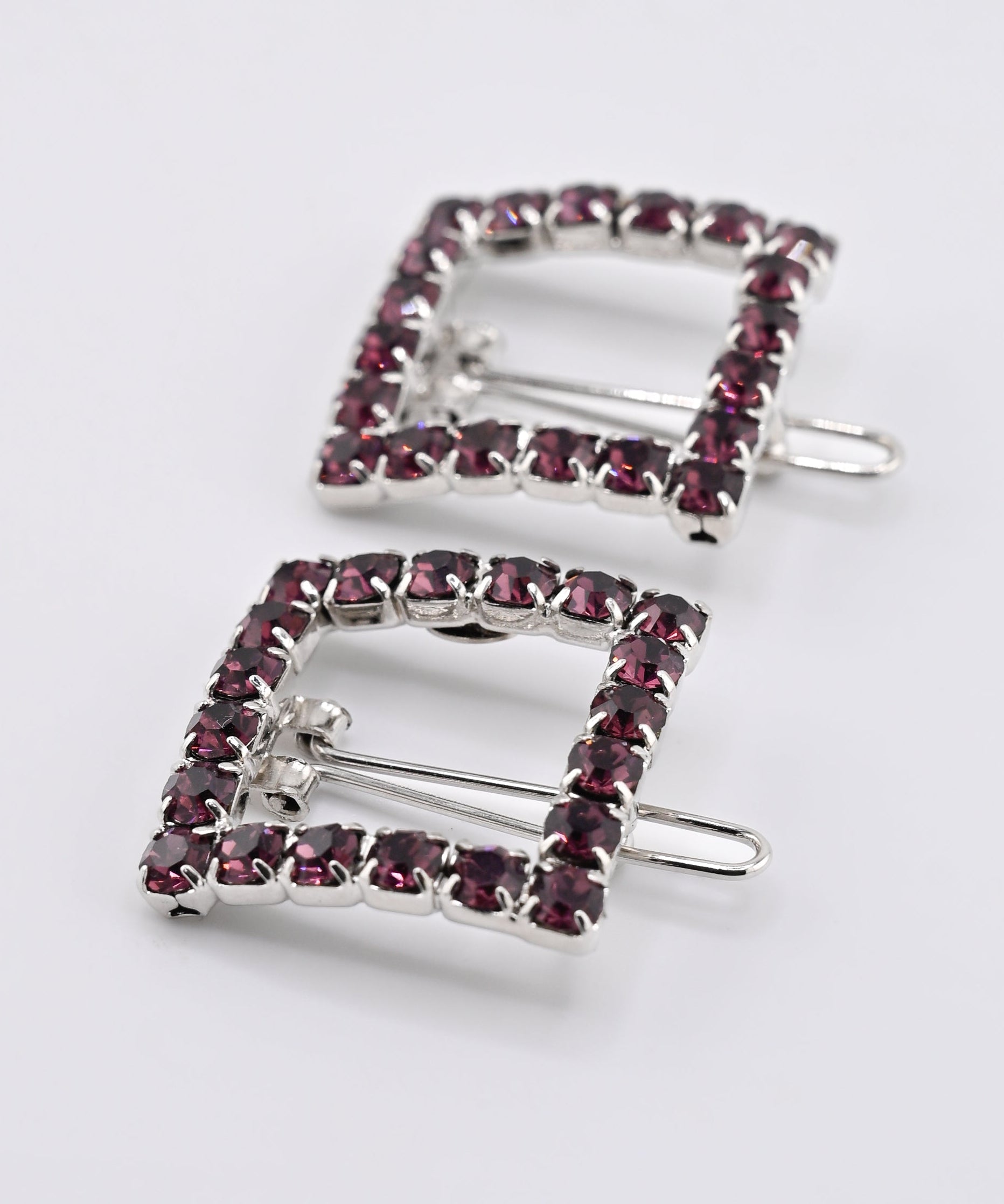 Crystal Buckle Hair Clip