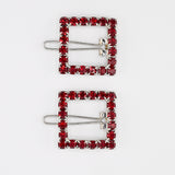 Crystal Buckle Hair Clip
