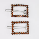 Crystal Buckle Hair Clip