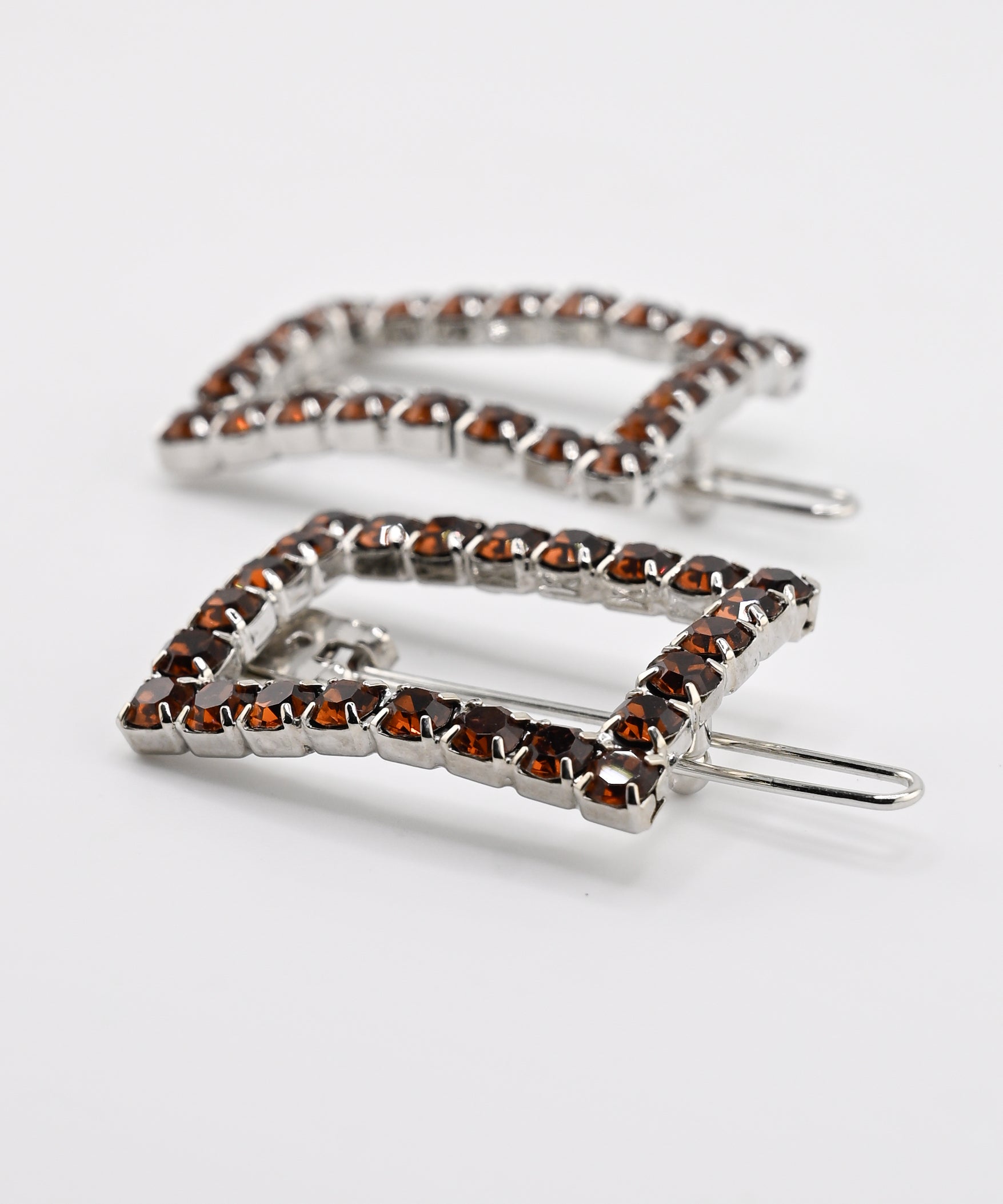 Crystal Buckle Hair Clip
