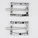 Crystal Buckle Hair Clip