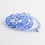 Gem Cut Lucite Bracelet Stack