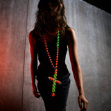 Hardcore Neon Cross Necklace