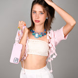 CANDY CAMEO BLUE NECKLACE