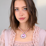 QUEEN OF PINK PEARL NECKLACE