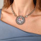 BUBBLE CHAIR KITTY NECKLACE