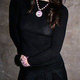 QUEEN OF PINK PEARL NECKLACE