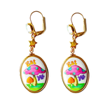 MAGIC MUSHROOM EARRINGS