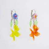 Paradise Orchid Earrings