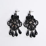 Victorian Punk Chandelier Earrings