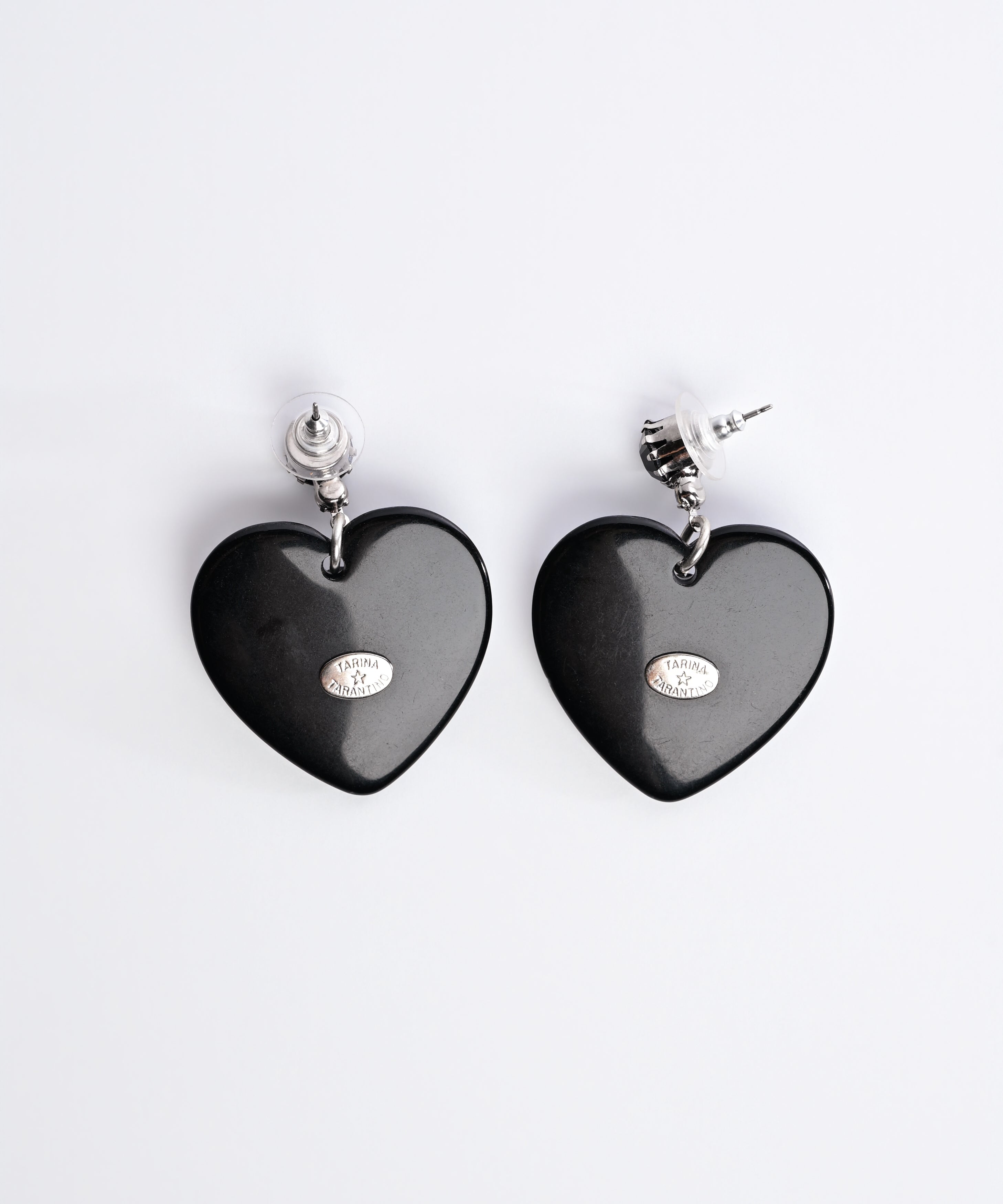 Victorian Punk Heart Earrings