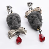 Fred & Ethel Skull Earrings