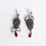 Fred & Ethel Skull Earrings