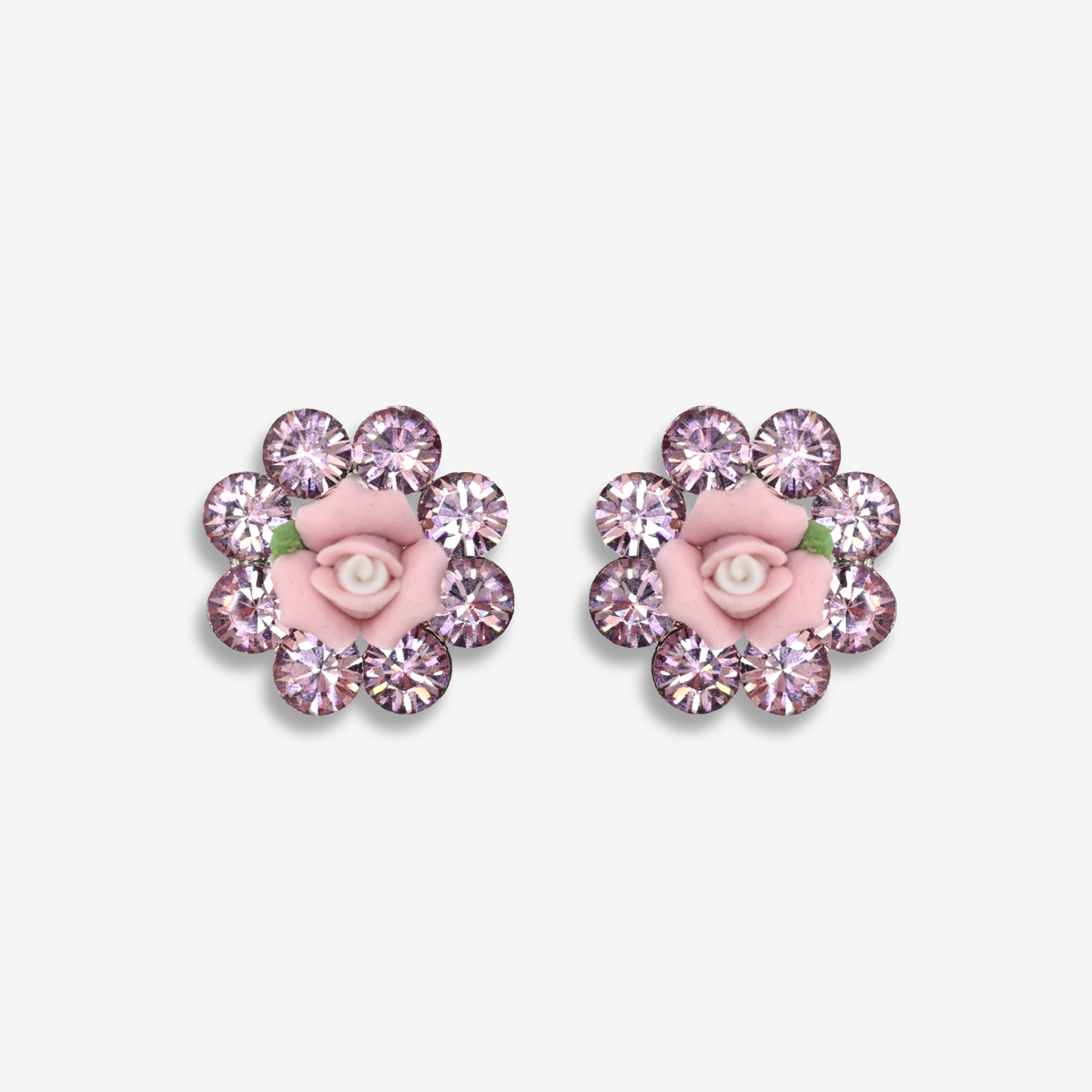 Rose Flower Earrings