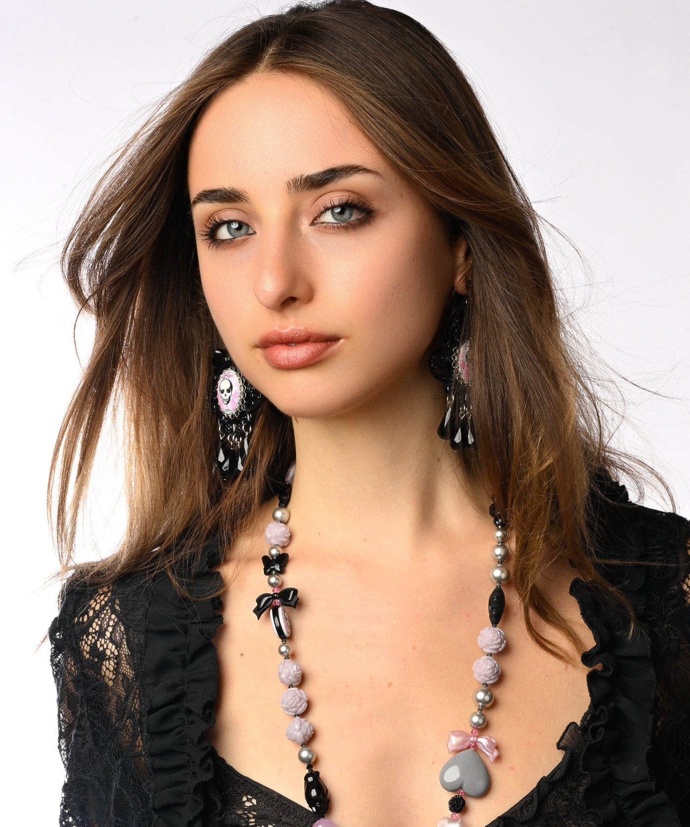 Victorian Punk Chandelier Earrings