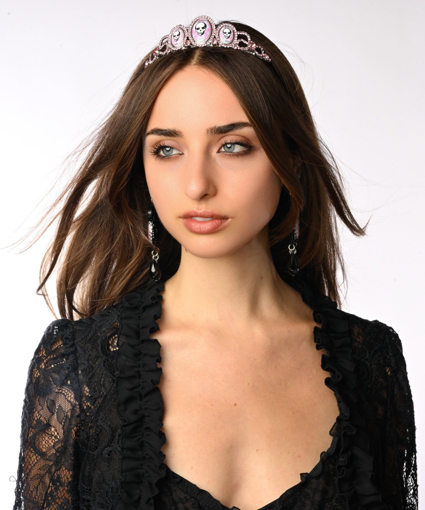 Victorian Skull Tiara