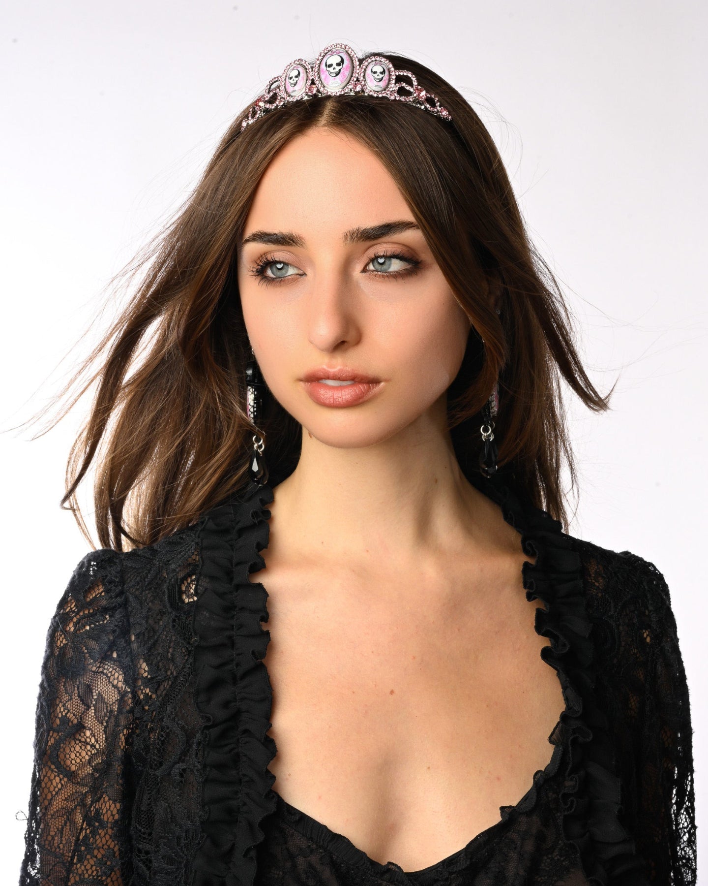 Victorian Skull Tiara