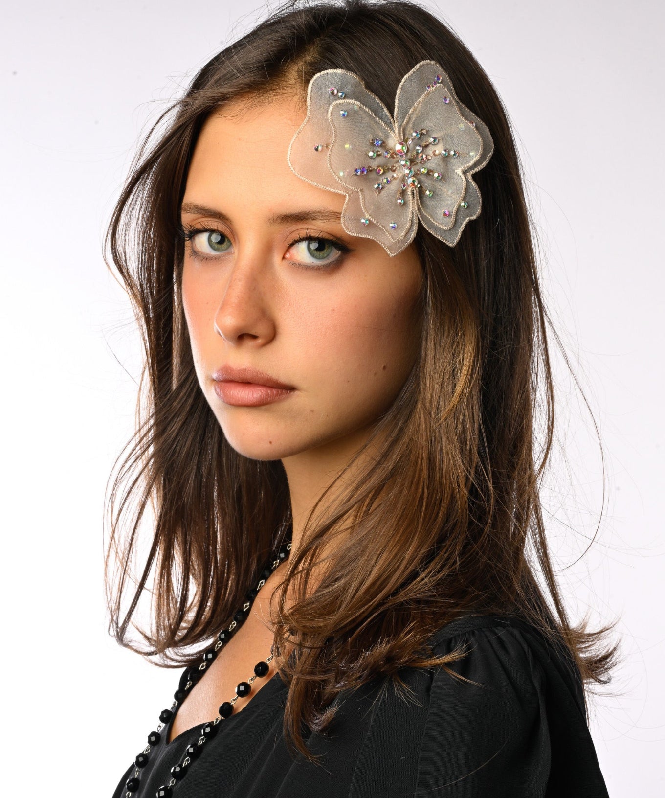 Ghost Butterfly Hair Clip