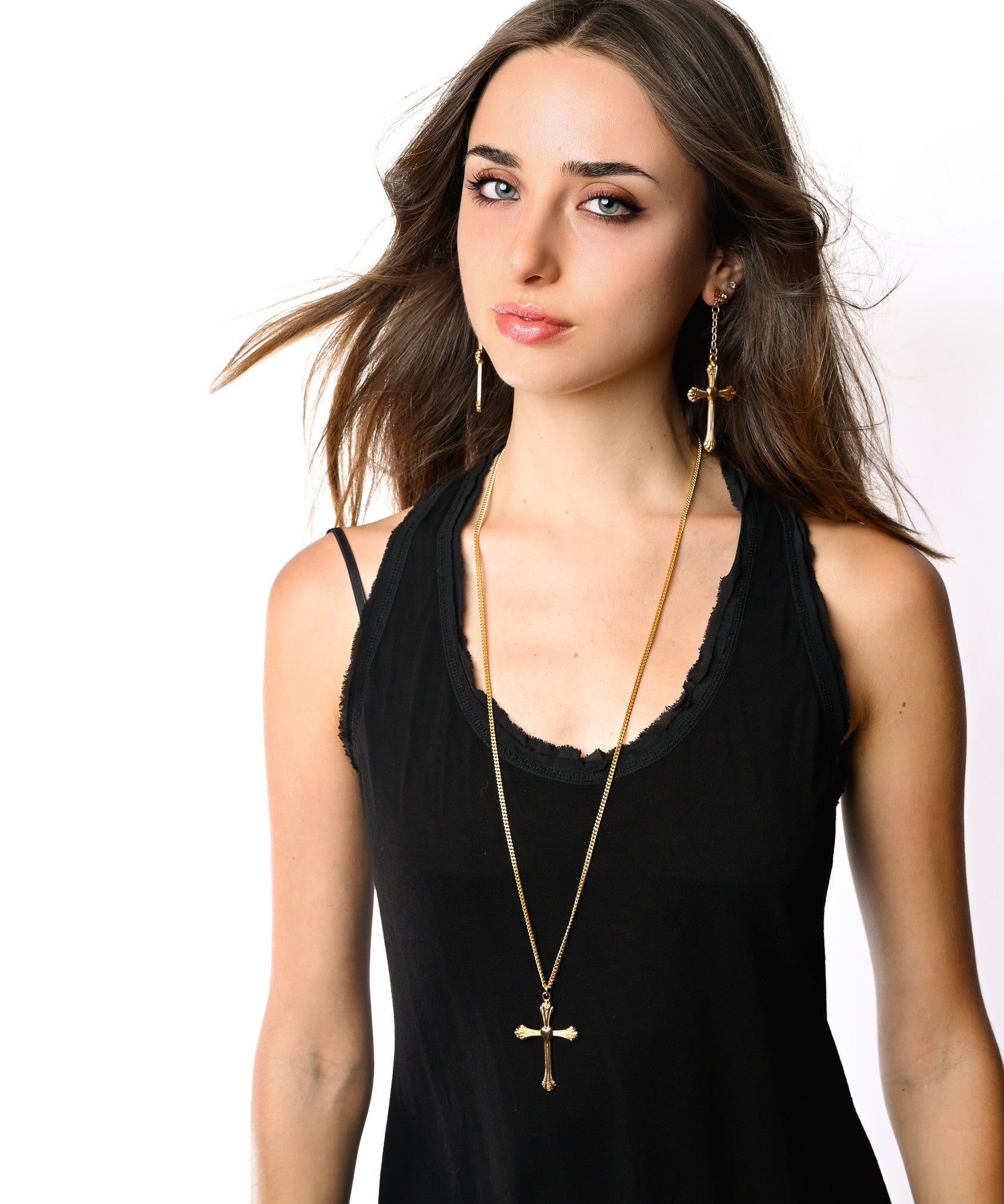 Cross Heart Necklace
