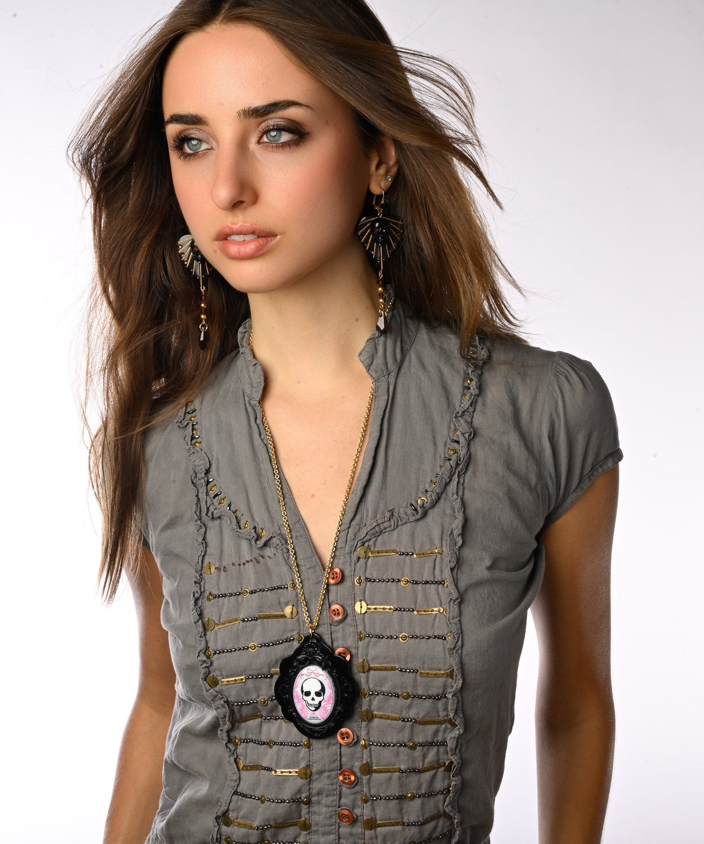 Skull Baroque Necklace