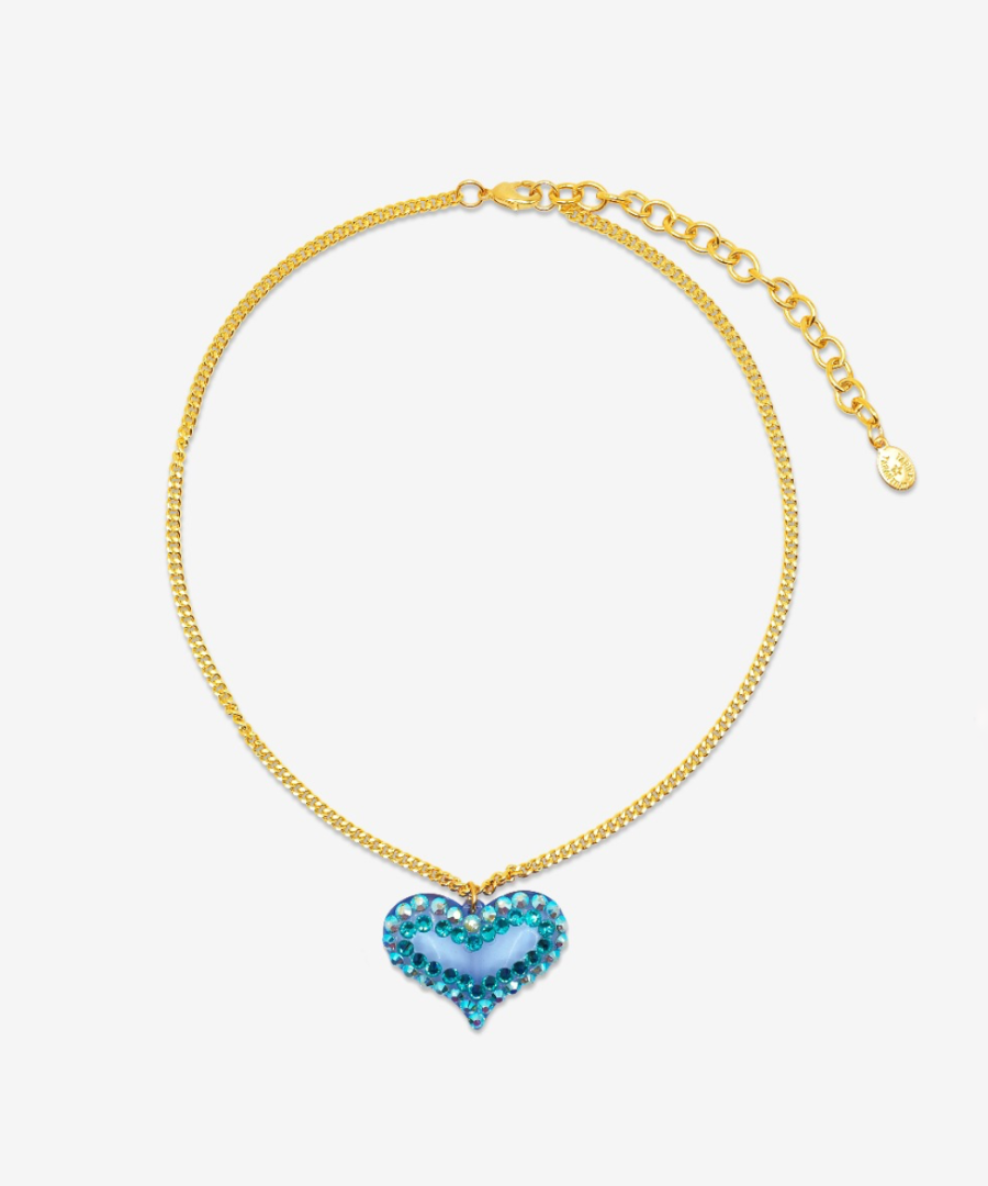 HEART OF GLASS NECKLACE