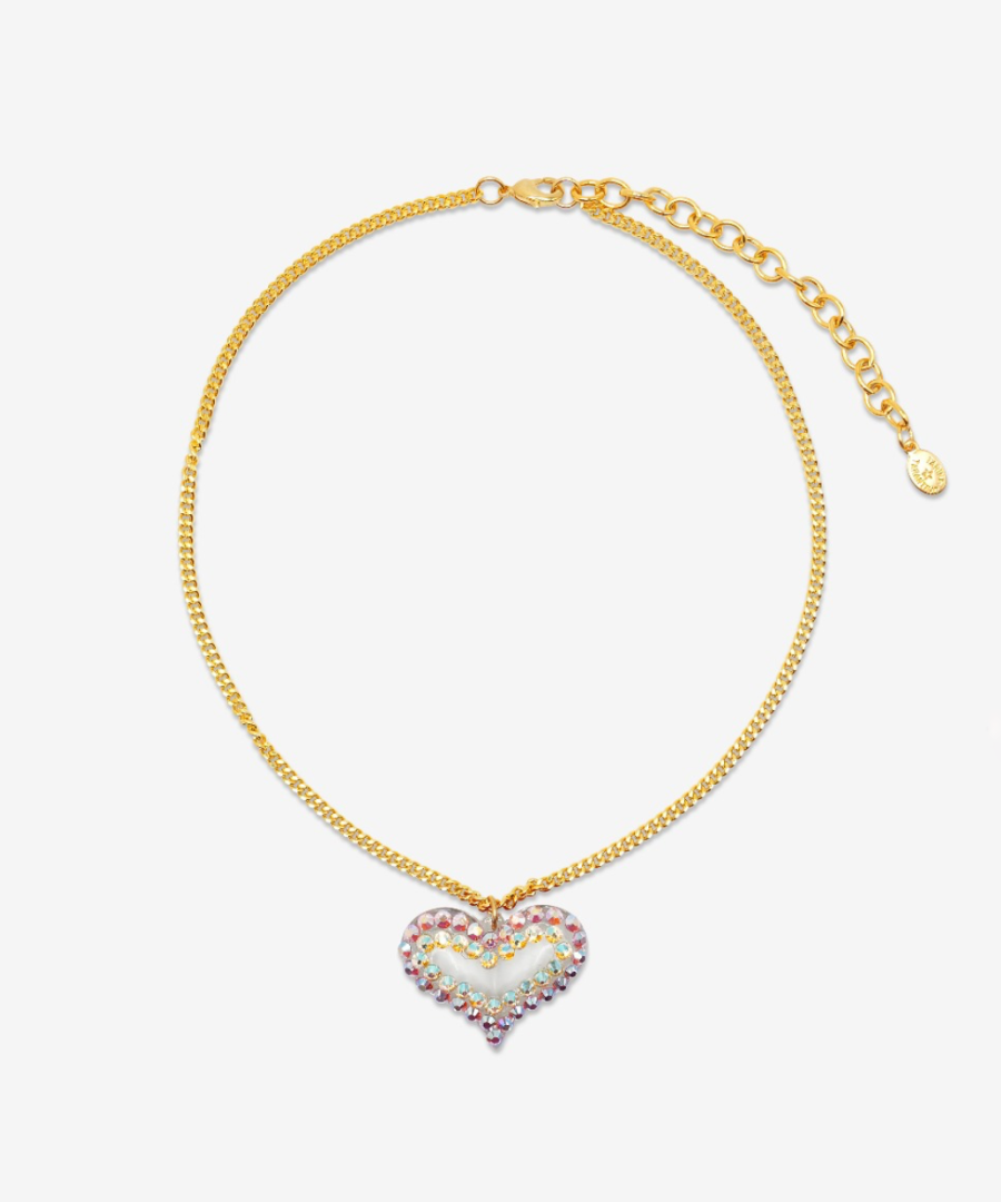 HEART OF GLASS NECKLACE