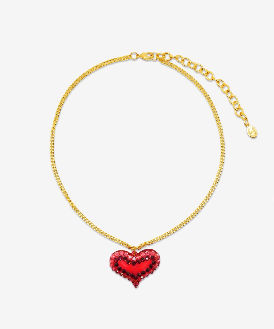 HEART OF GLASS NECKLACE