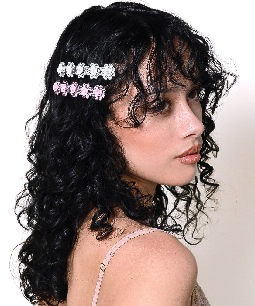 BIG ROSE BARRETTE