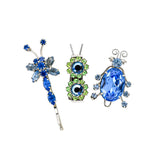 BLUE GARDEN CLIP SET