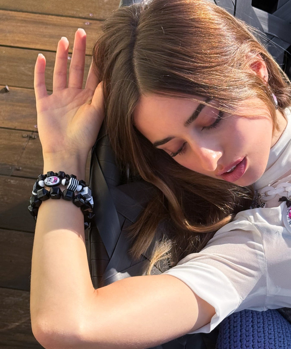 LICORICE MOD KITTY BRACELET