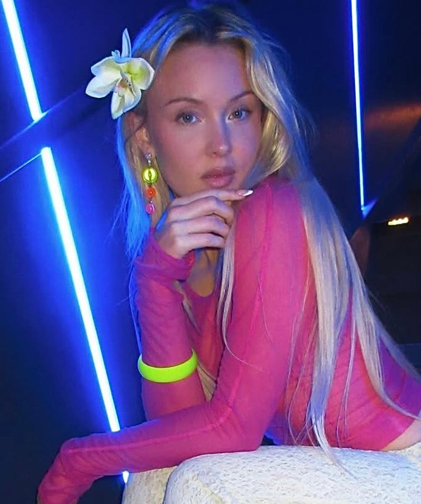 PAPARAZZI NEON MULTI-DROP EARRINGS