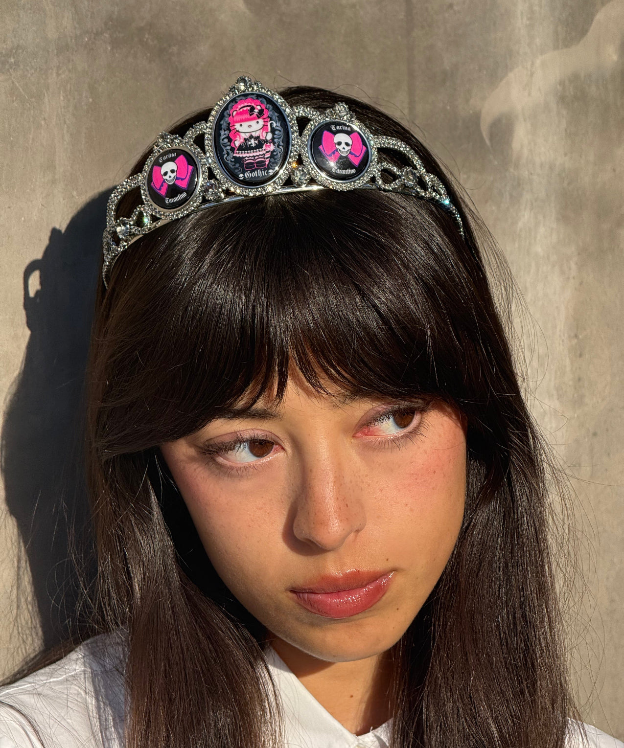 GOTHIC KITTY TIARA