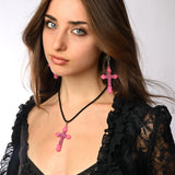 Tokyo Goth Wrap Necklace