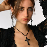 Tokyo Goth Wrap Necklace