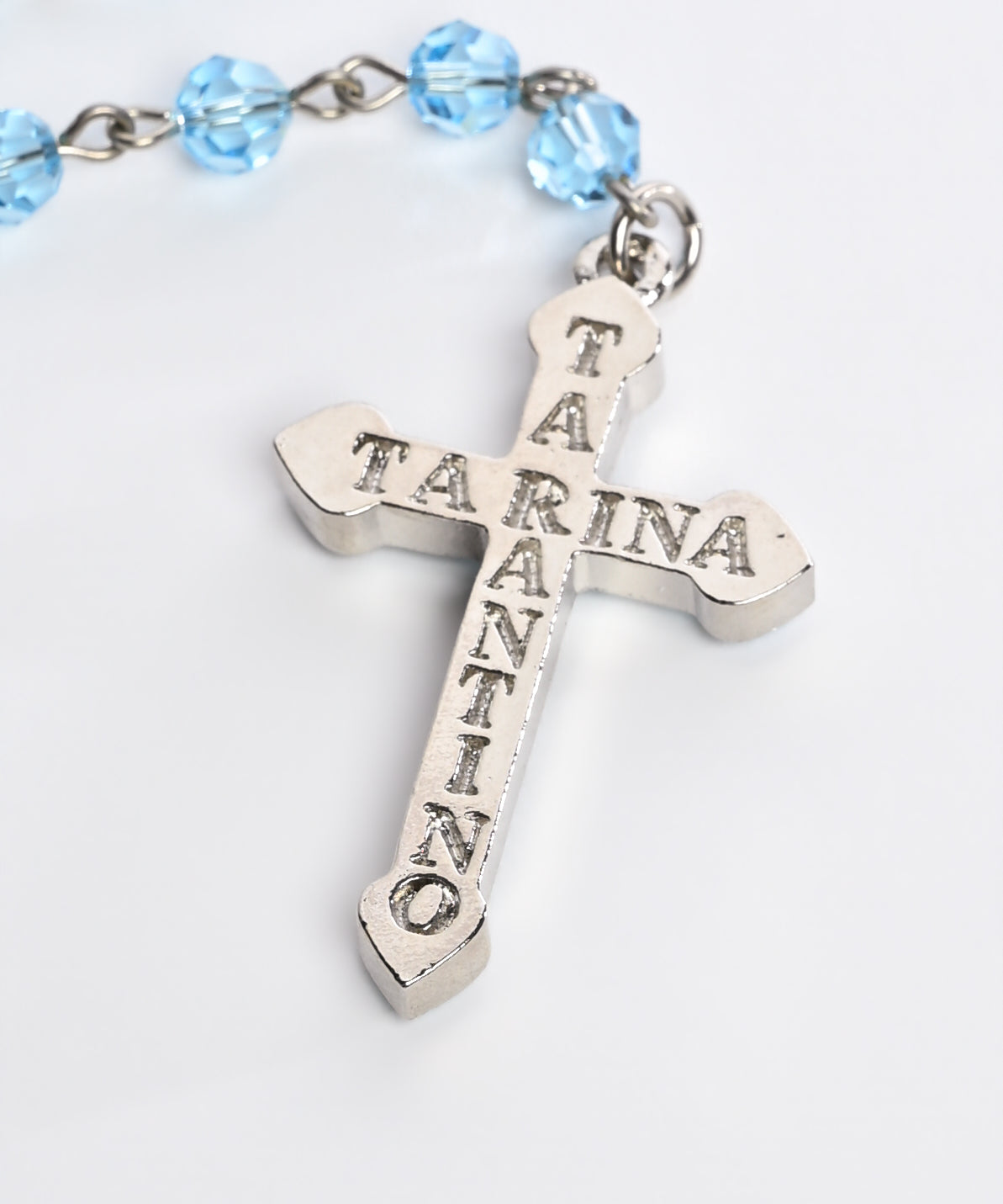 Crystal Rosary Necklace