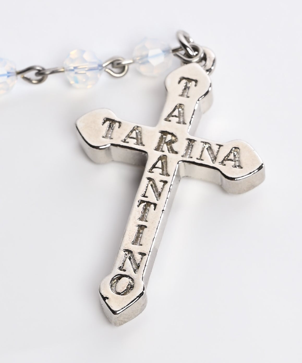 Crystal Rosary Necklace