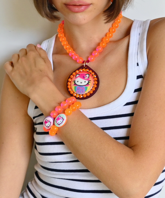 NEON KITTY BRACELET