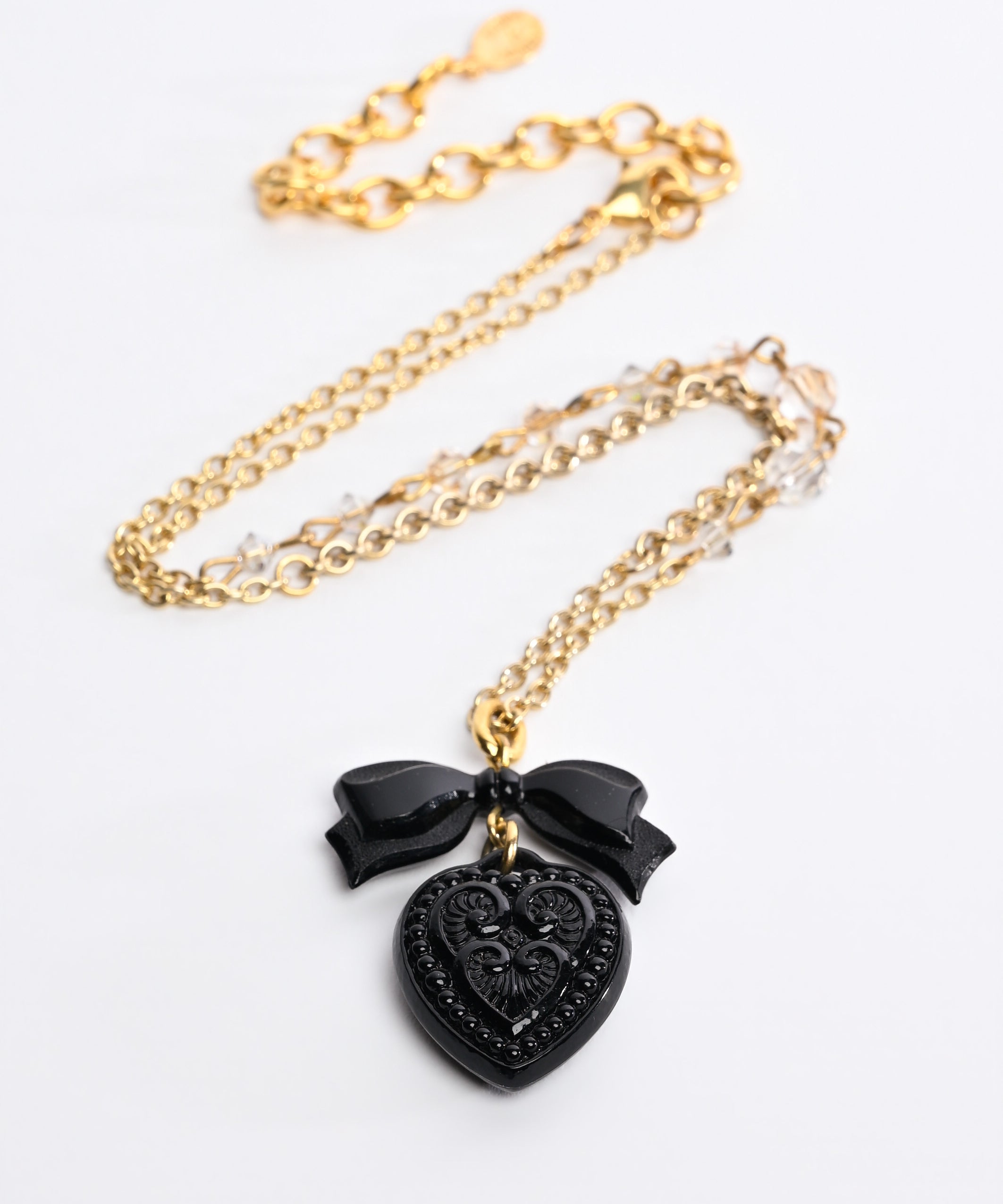 Heart Bow Necklace