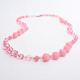 Carved Rose Long Necklace