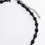 Carved Rose Long Necklace