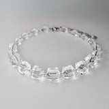 GEM CUT LUCITE NECKLACE