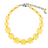 GEM CUT LUCITE NECKLACE