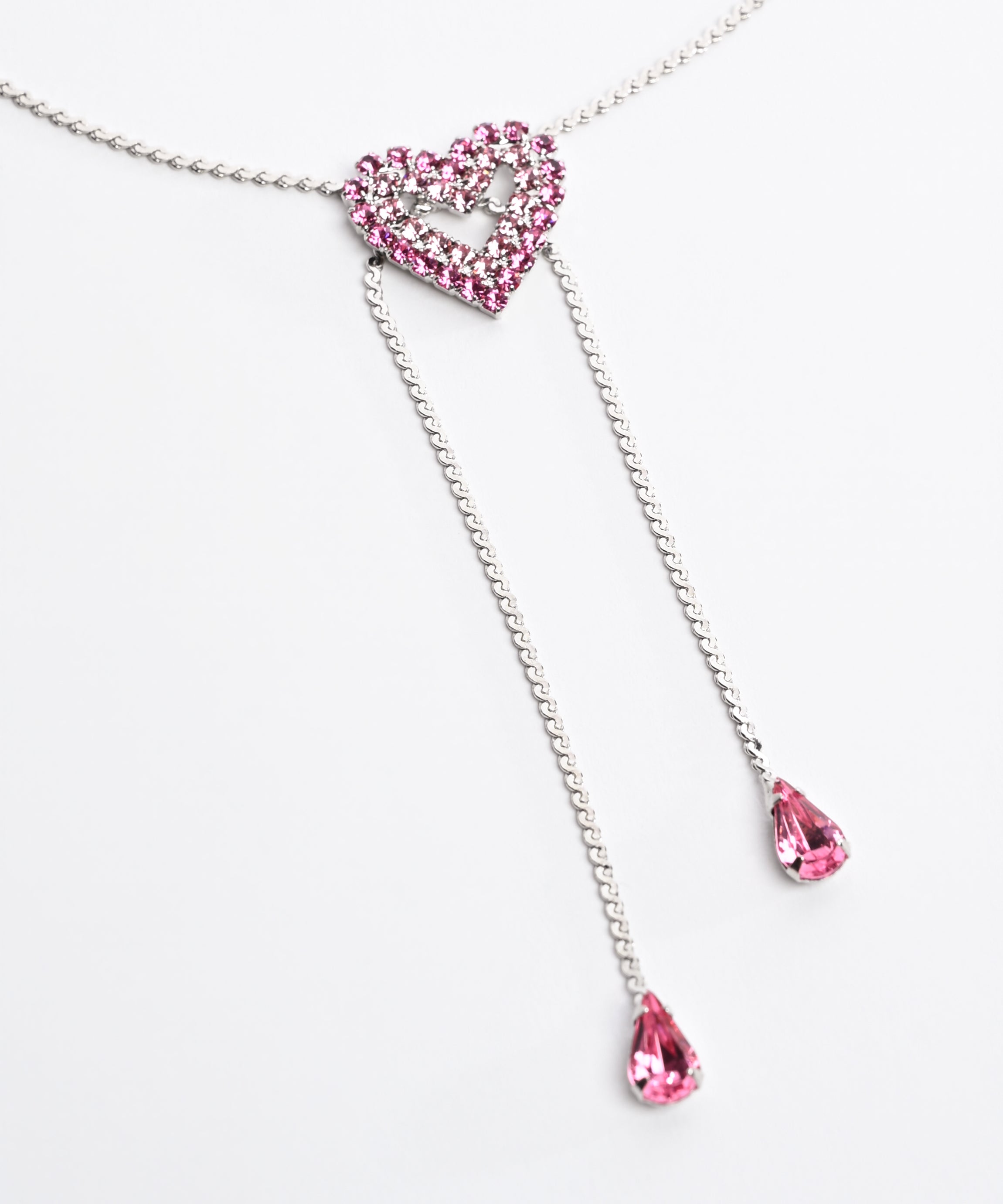 Heart Lariat Necklace