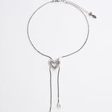 Heart Lariat Necklace